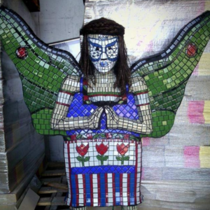 dutch mosaic angel