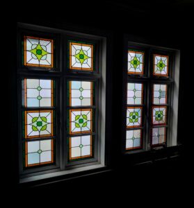 stunning stained glass windows made for boutique hotel in cape town