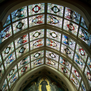 dome windows at st. alphonsus in Limirick