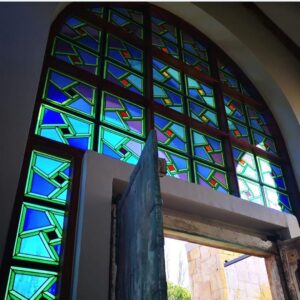 contemporary stained glass